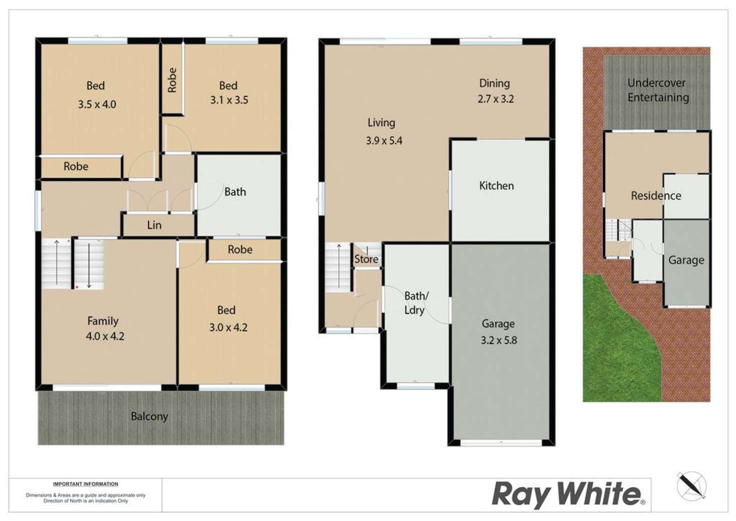 Floorplan of Homely townhouse listing, 1/7 Verulam Road, Lambton NSW 2299