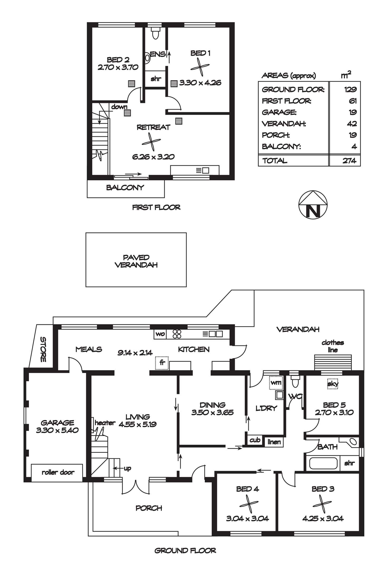 Floorplan of Homely house listing, 2 Woodbrook Avenue, Windsor Gardens SA 5087