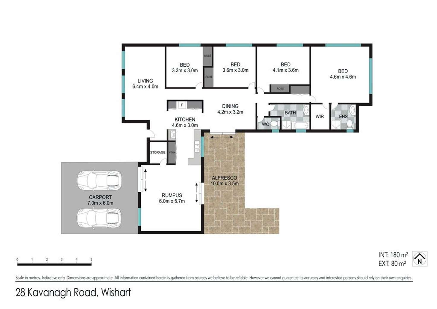 Floorplan of Homely house listing, 28 Kavanagh Road, Wishart QLD 4122