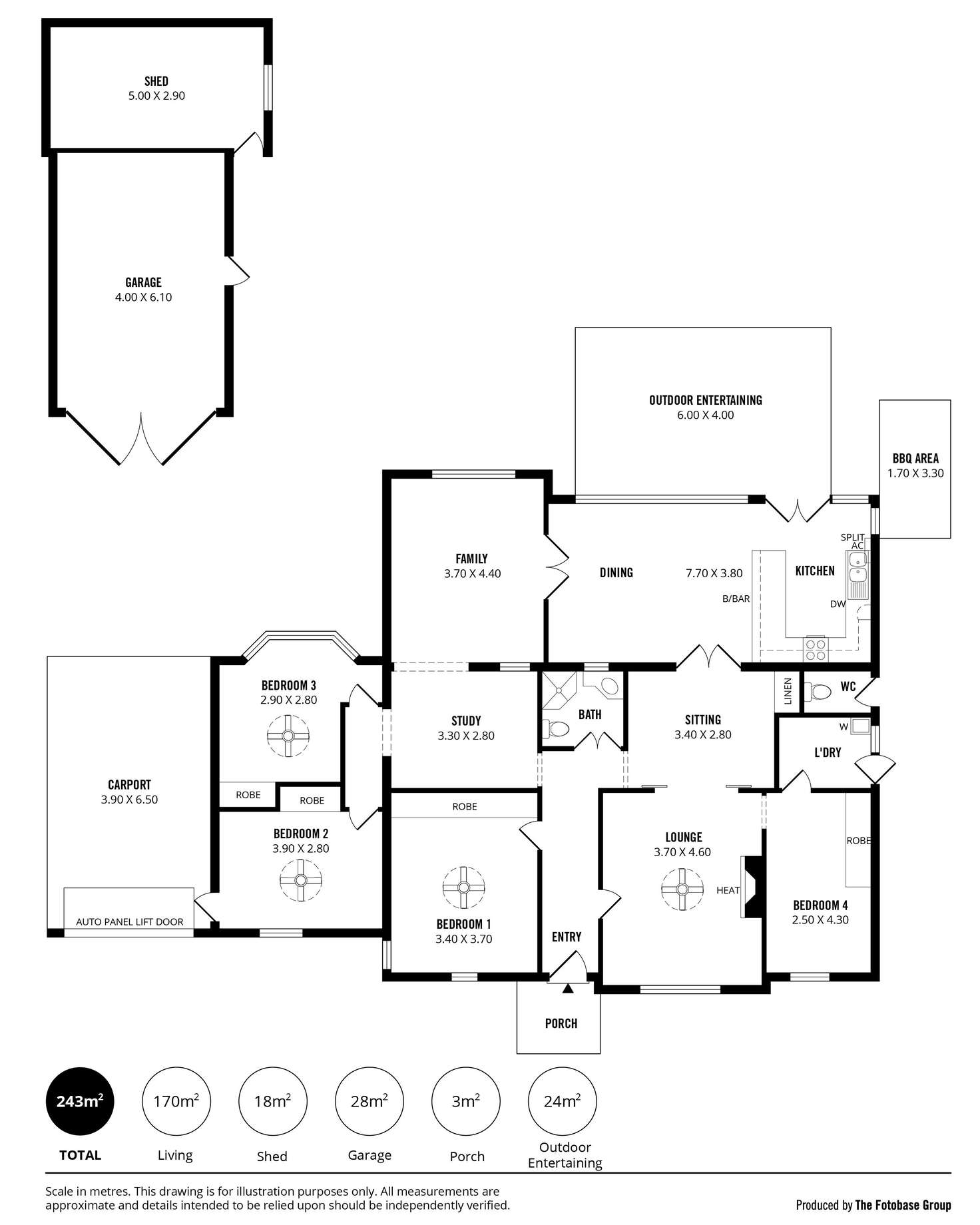 Floorplan of Homely house listing, 33 Kimber Terrace, Kurralta Park SA 5037