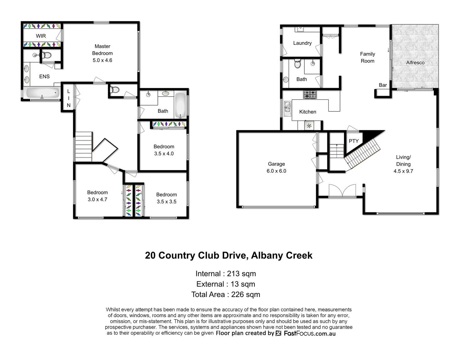 Floorplan of Homely house listing, 20 Country Club Drive, Albany Creek QLD 4035