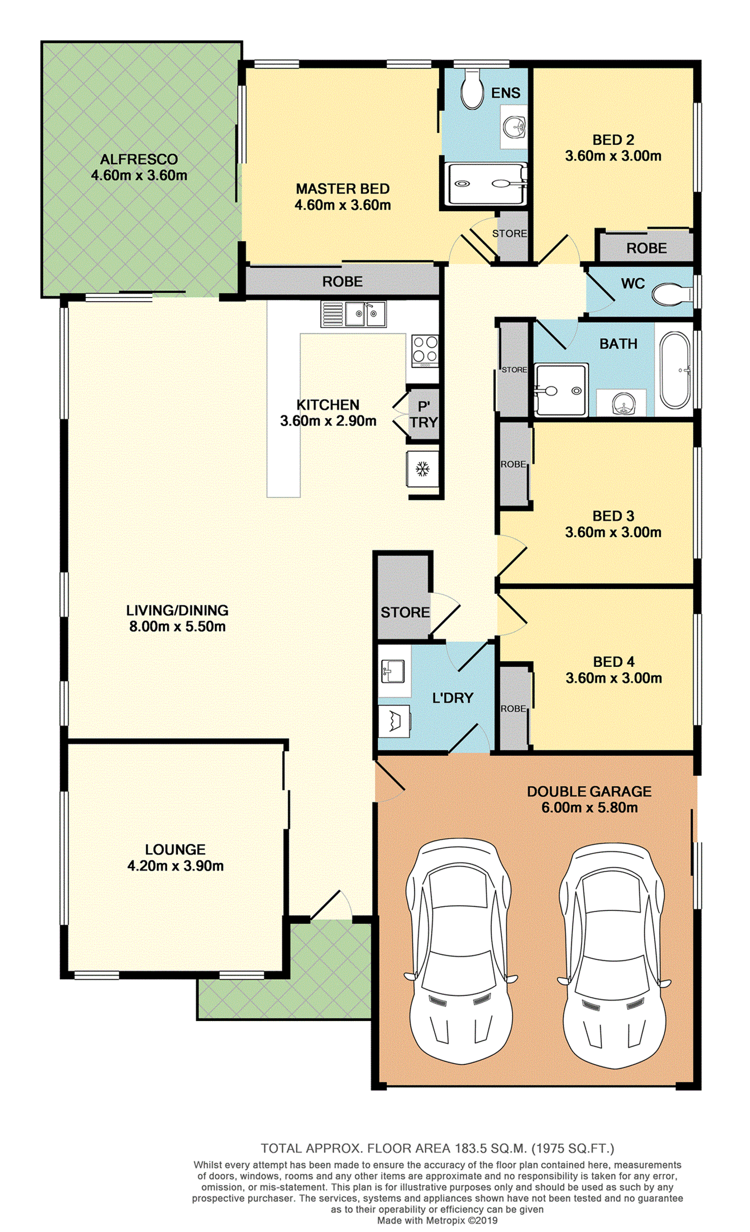 Floorplan of Homely house listing, 45 Kinsellas Road West, Mango Hill QLD 4509