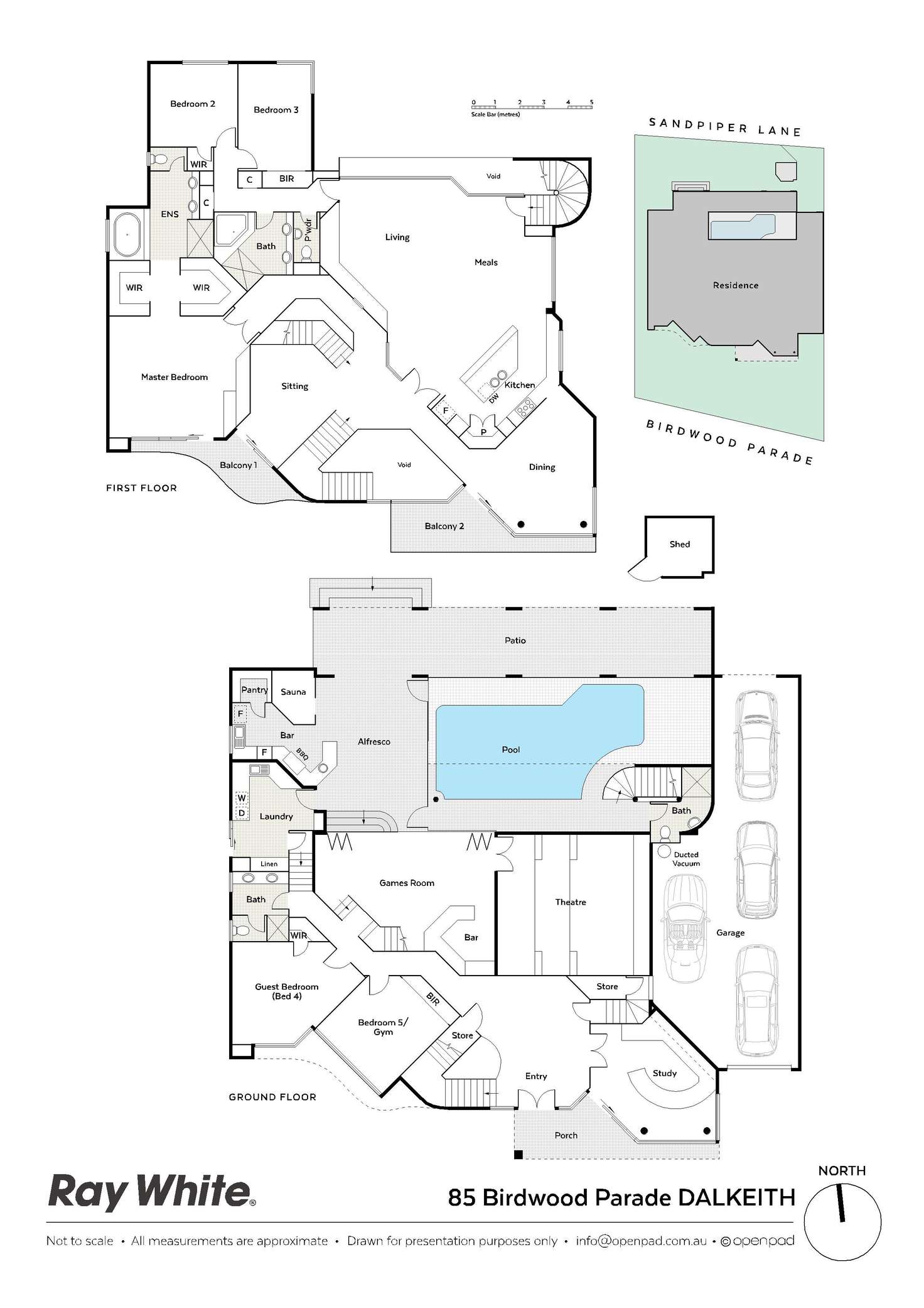 Floorplan of Homely house listing, 85 Birdwood Parade, Dalkeith WA 6009