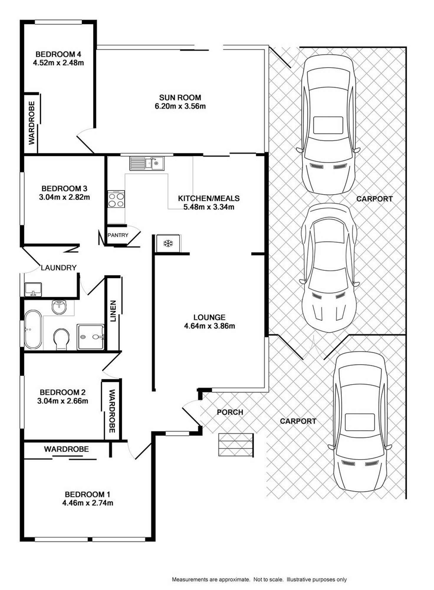 Floorplan of Homely house listing, 91 Joseph Street, Kingswood NSW 2747