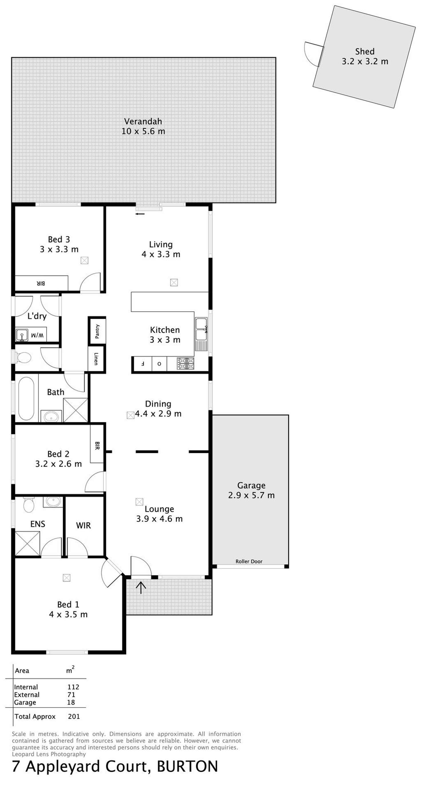 Floorplan of Homely house listing, 7 Appleyard Court, Burton SA 5110