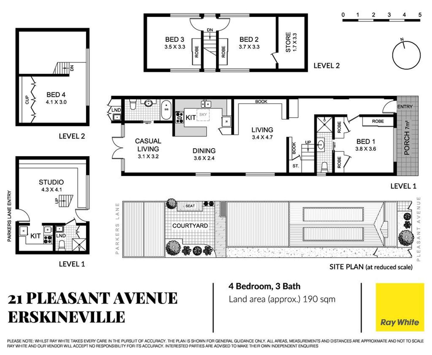 Floorplan of Homely house listing, 21 Pleasant Avenue, Erskineville NSW 2043