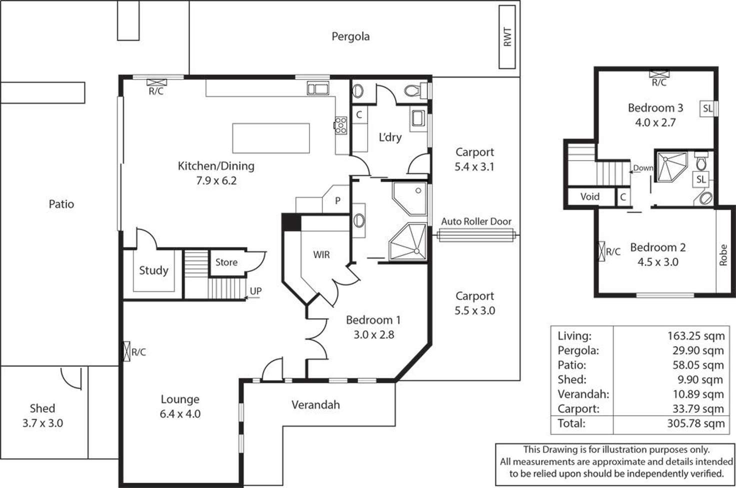 Floorplan of Homely house listing, 107a Main Street, Beverley SA 5009