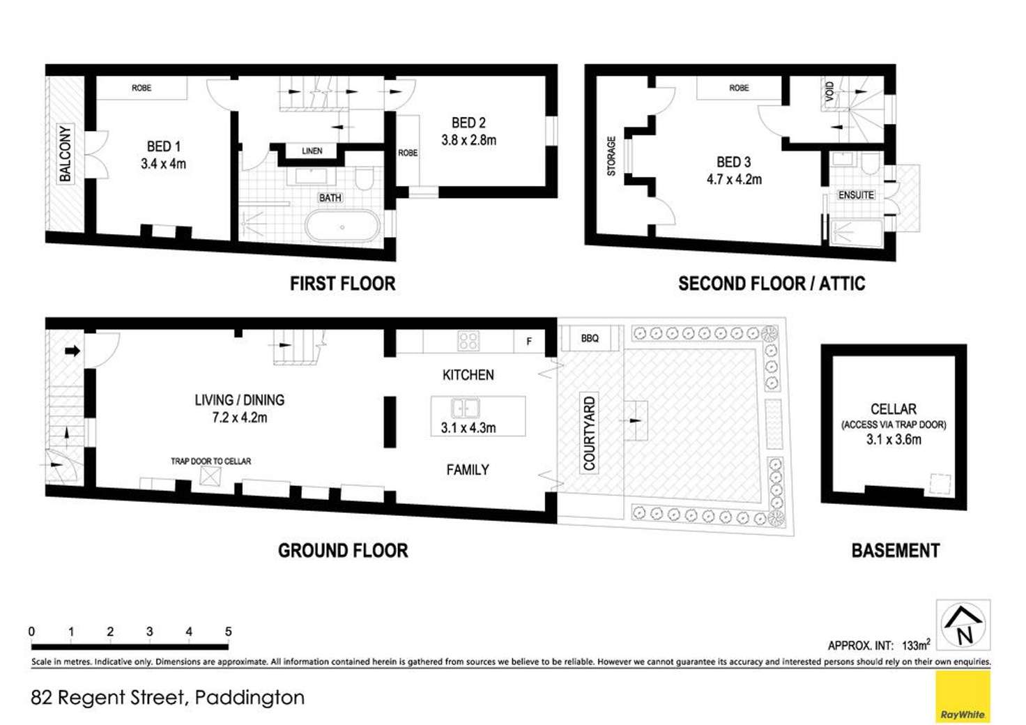 Floorplan of Homely house listing, 82 Regent Street, Paddington NSW 2021