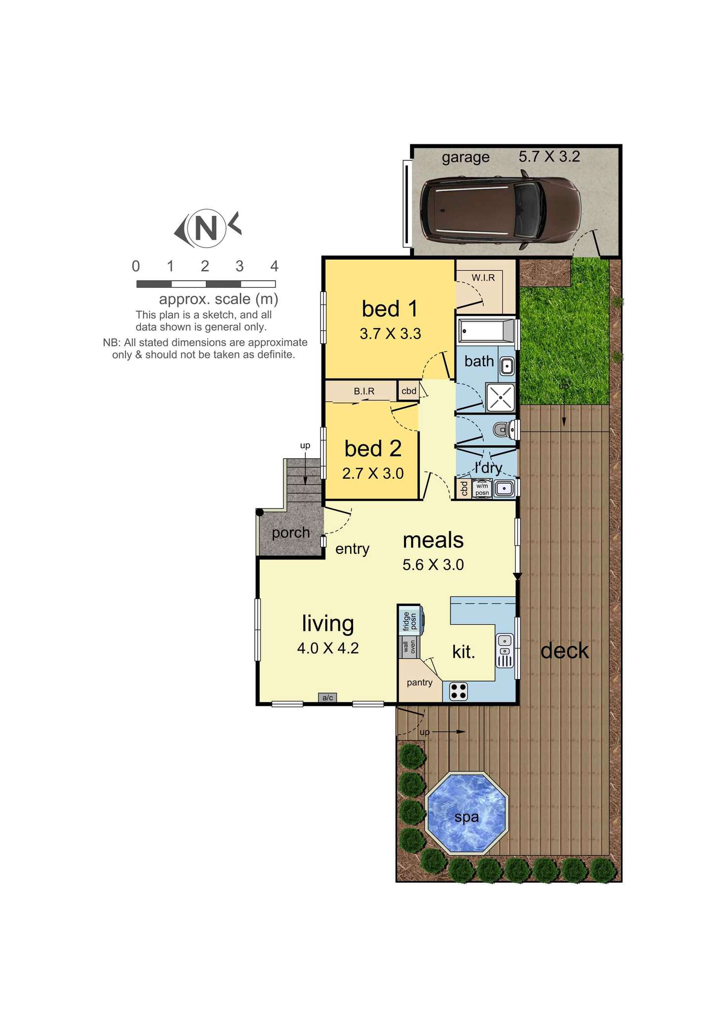 Floorplan of Homely unit listing, 2/208 Stephensons Road, Mount Waverley VIC 3149