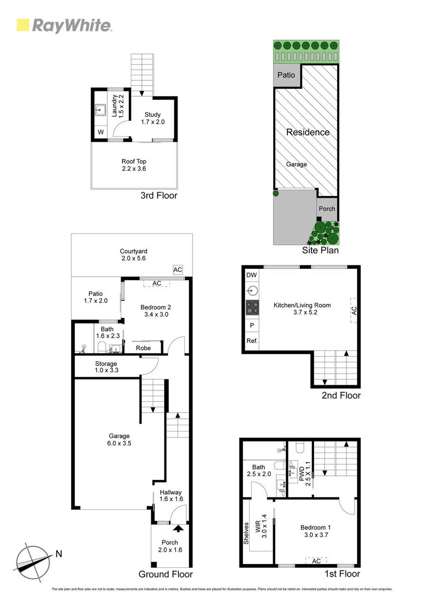 Floorplan of Homely townhouse listing, 5/207 Manningham Road, Templestowe Lower VIC 3107