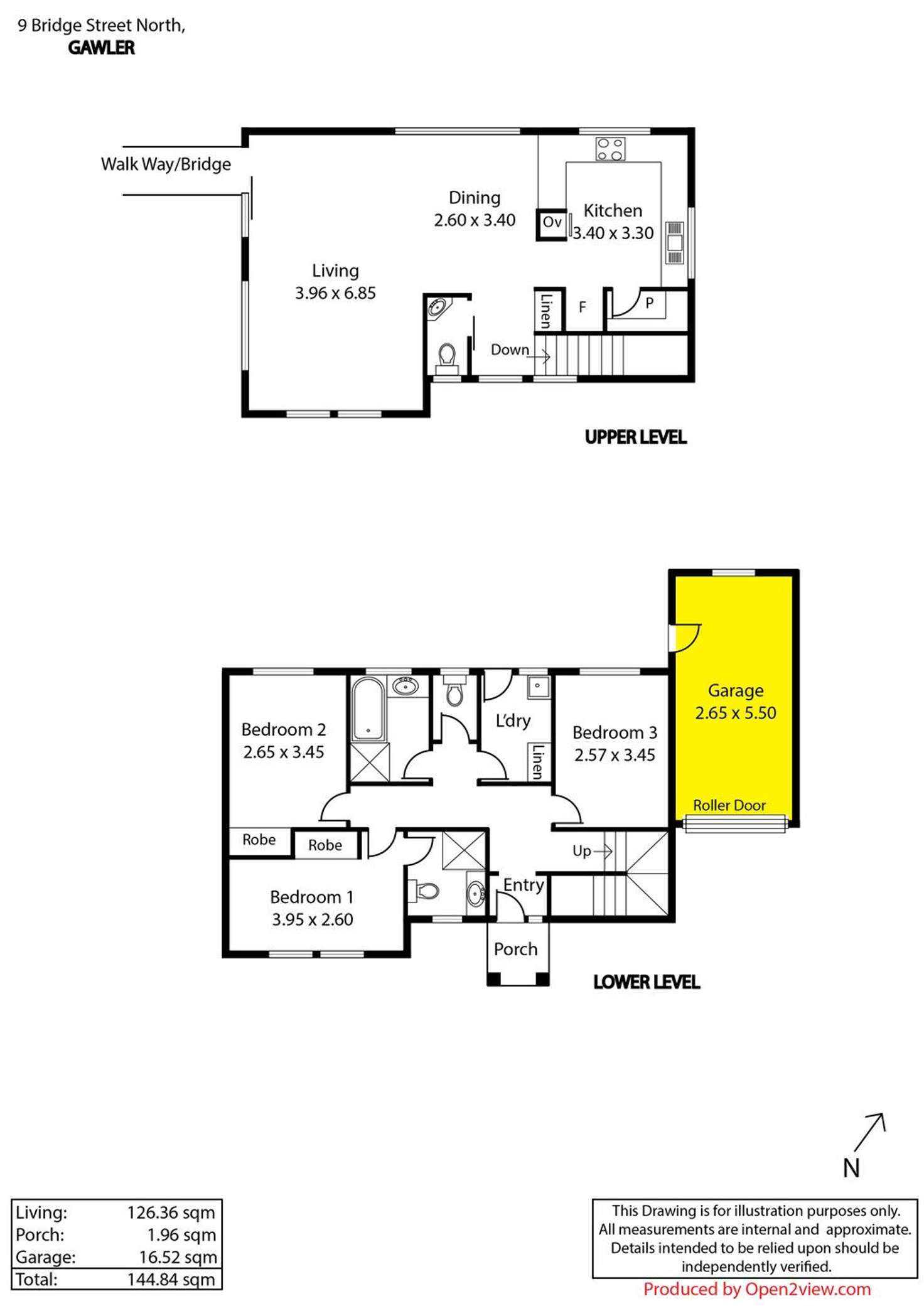Floorplan of Homely house listing, 9 Bridge Street North, Gawler SA 5118