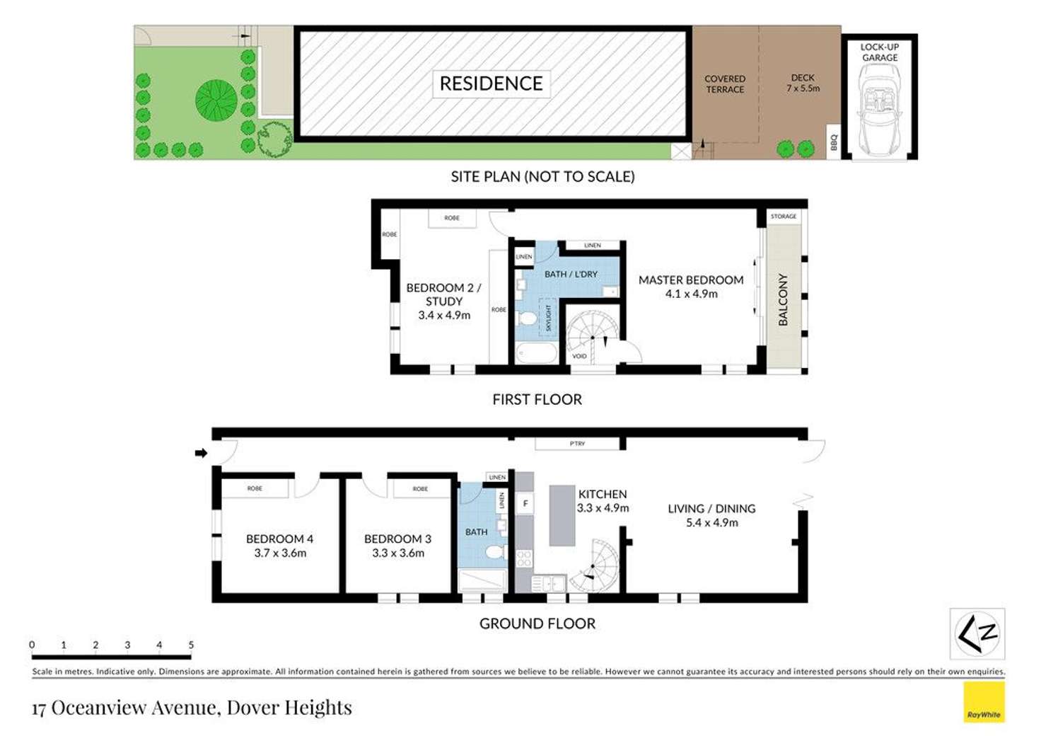 Floorplan of Homely house listing, 17 Oceanview Avenue, Dover Heights NSW 2030