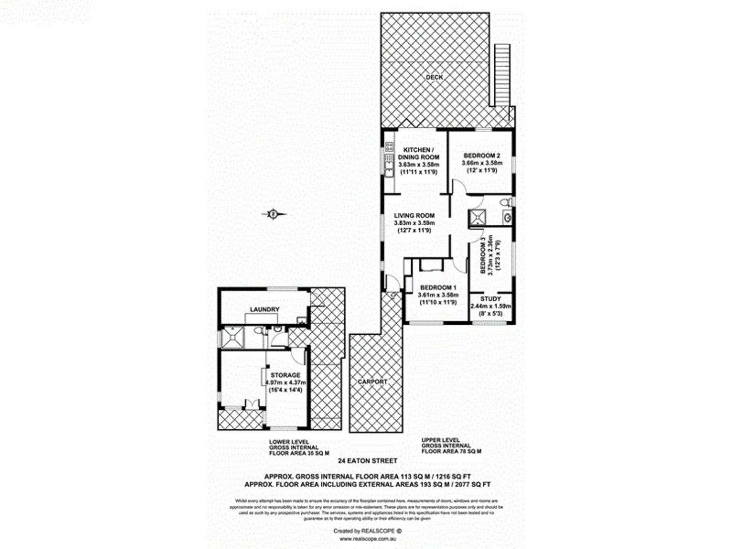 Floorplan of Homely house listing, 24 Eton Street, Toowong QLD 4066