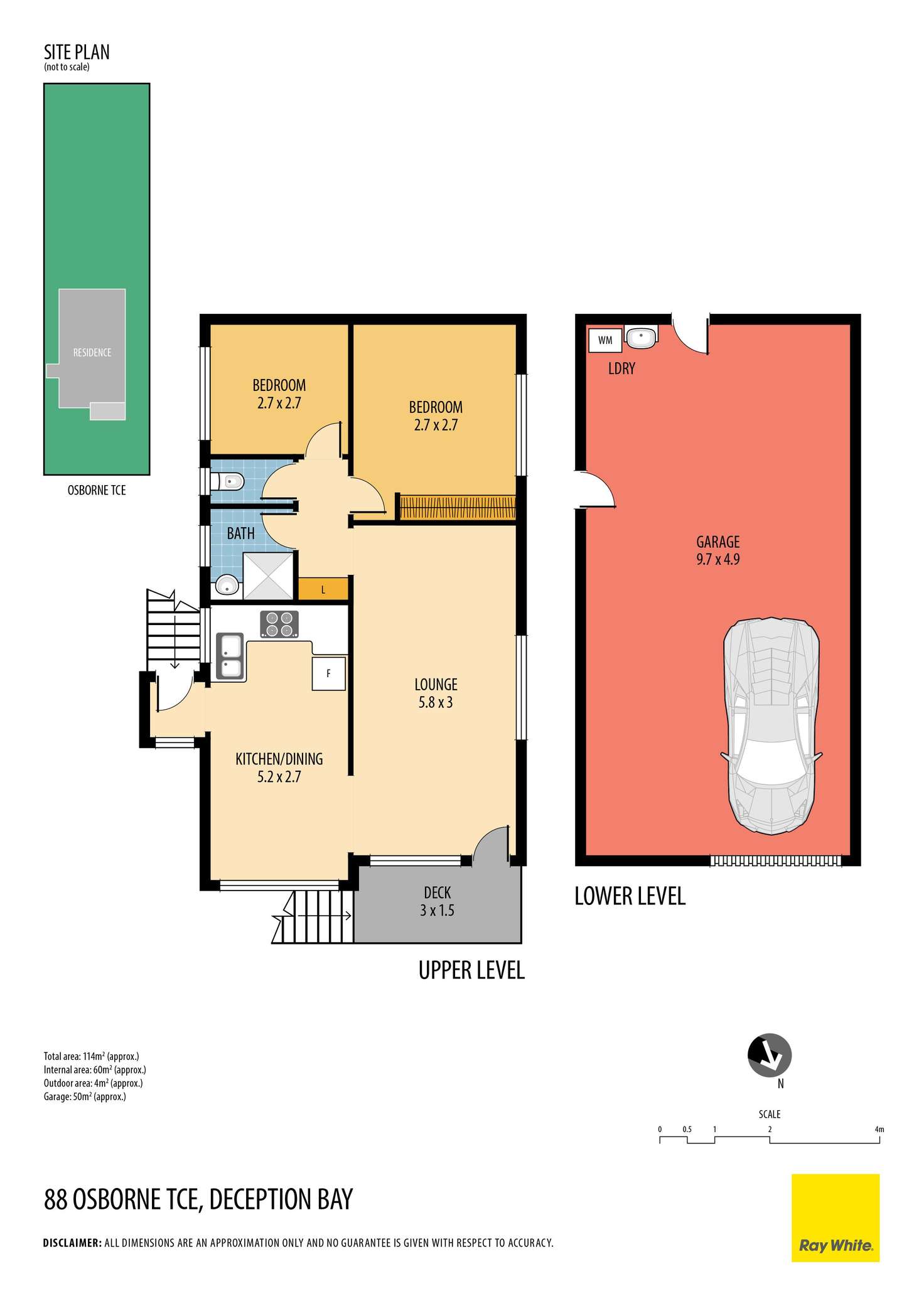 Floorplan of Homely house listing, 88 Osborne Terrace, Deception Bay QLD 4508