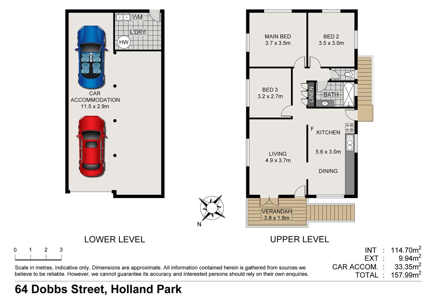 Floorplan of Homely house listing, 64 Dobbs Street, Holland Park West QLD 4121