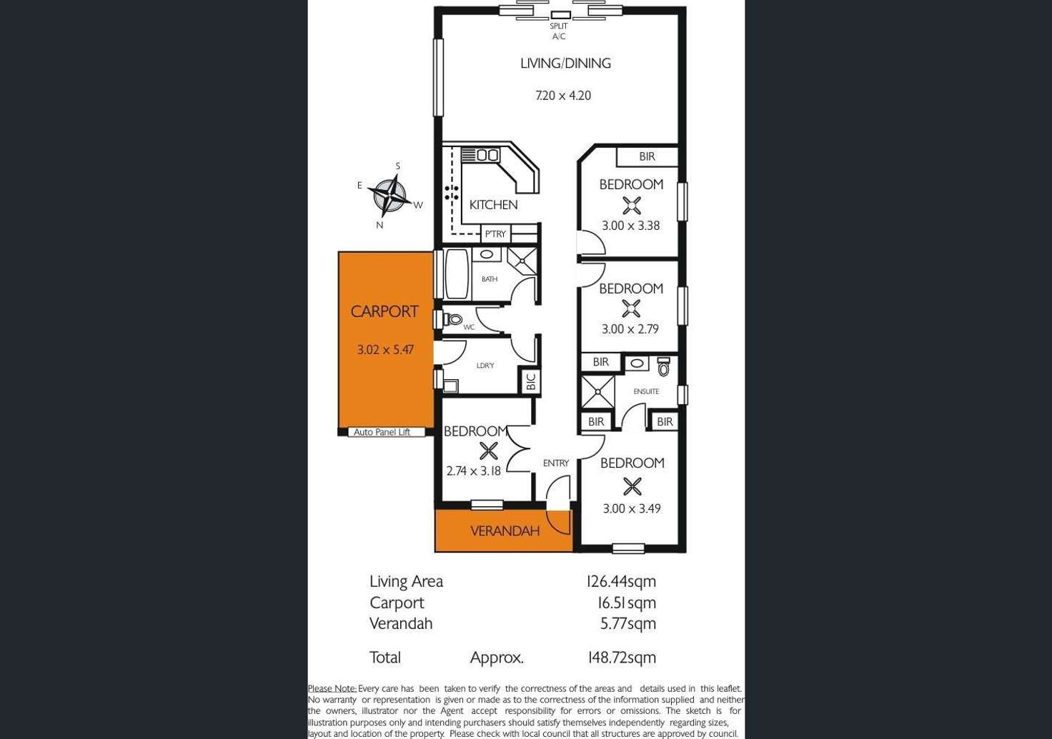 Floorplan of Homely house listing, 8 Export Lane, Mawson Lakes SA 5095