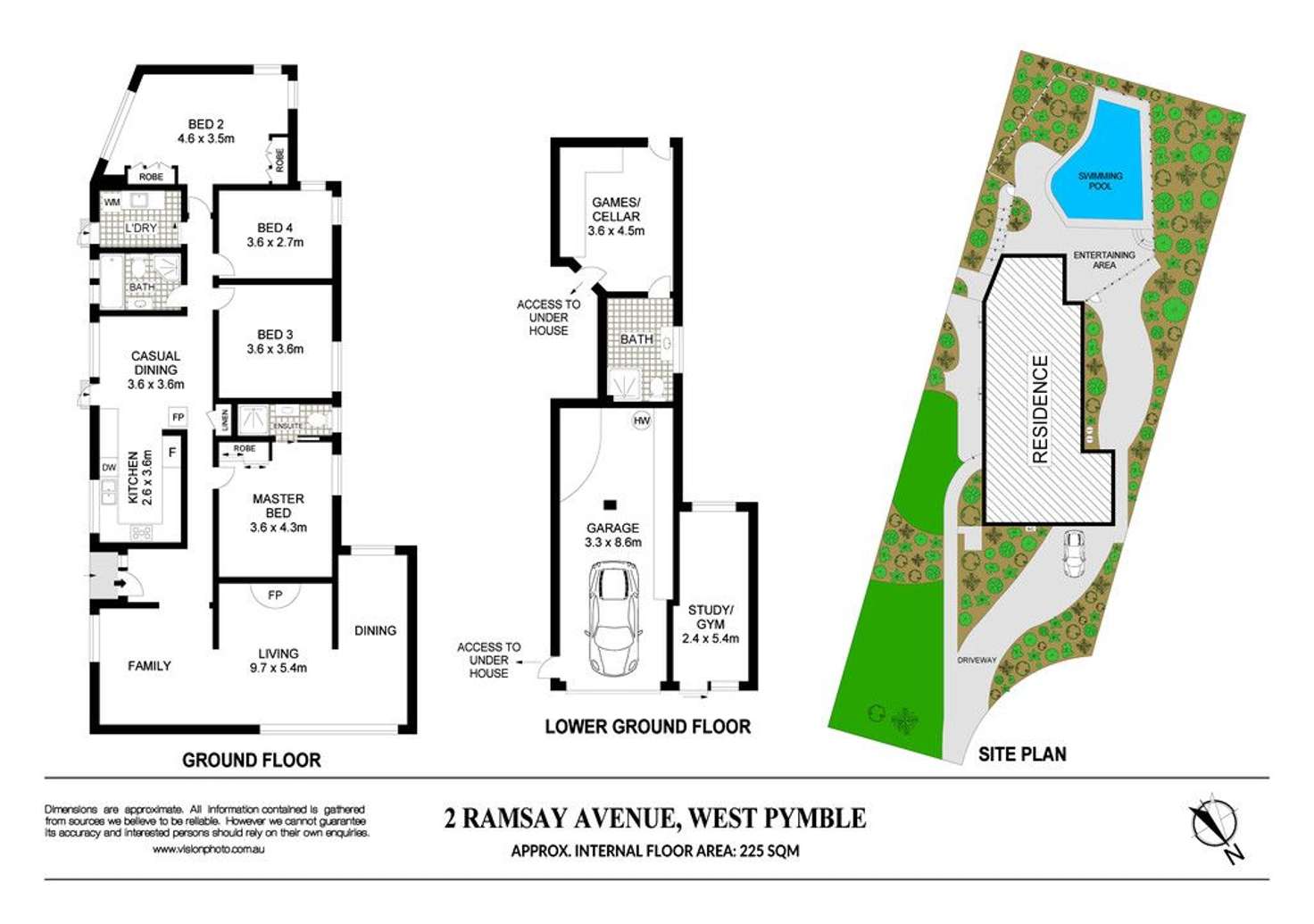 Floorplan of Homely house listing, 2 Ramsay Avenue, West Pymble NSW 2073