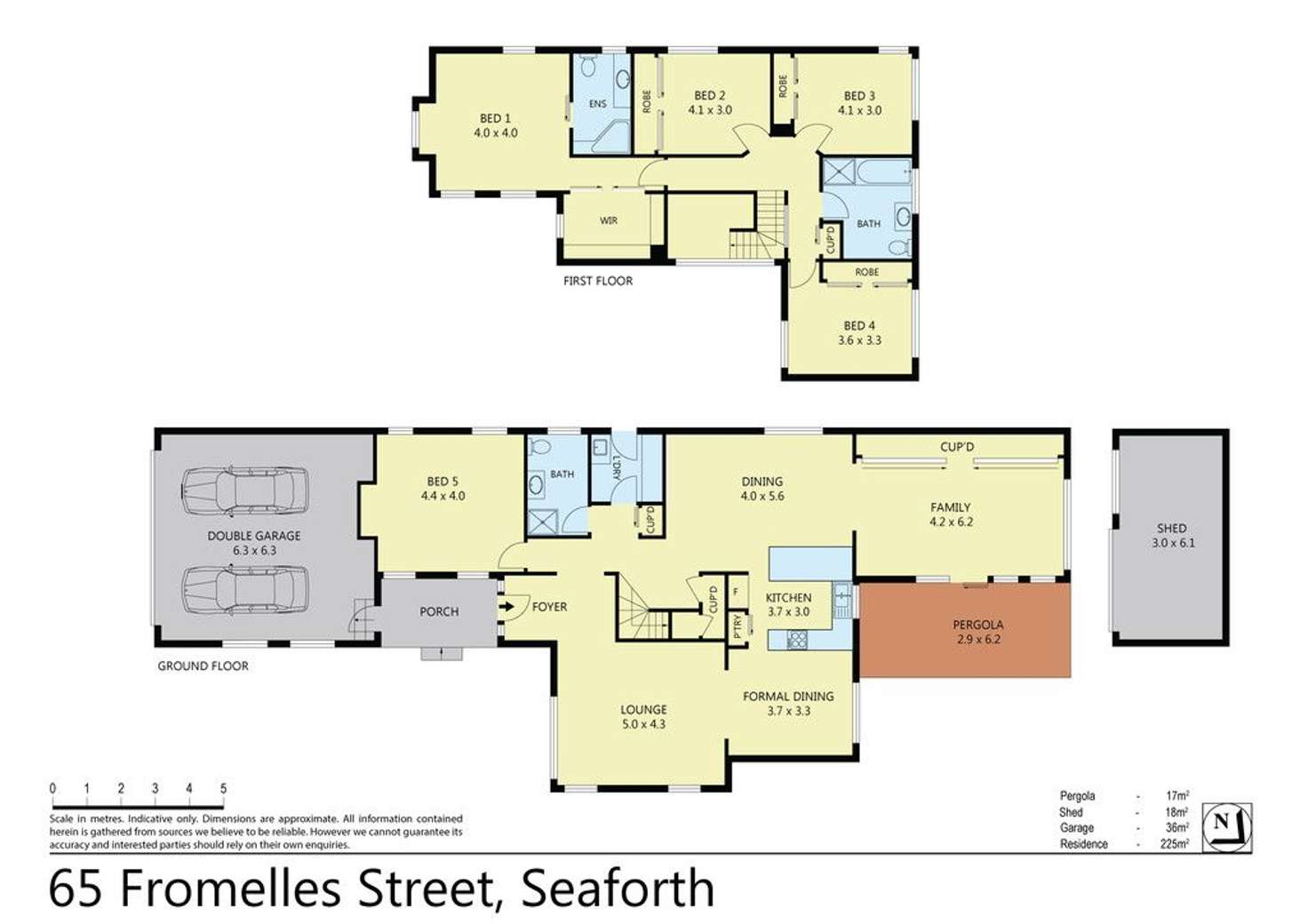 Floorplan of Homely house listing, 65 Fromelles Avenue, Seaforth NSW 2092