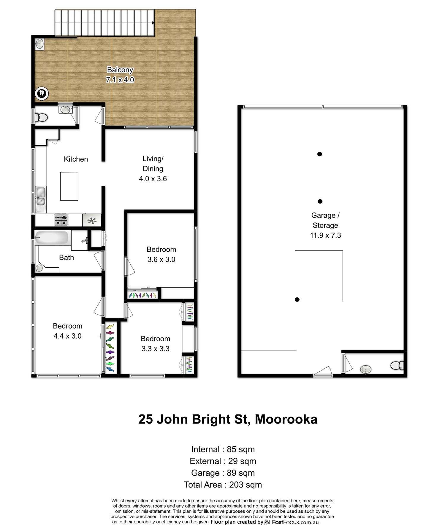 Floorplan of Homely house listing, 25 John Bright Street, Moorooka QLD 4105