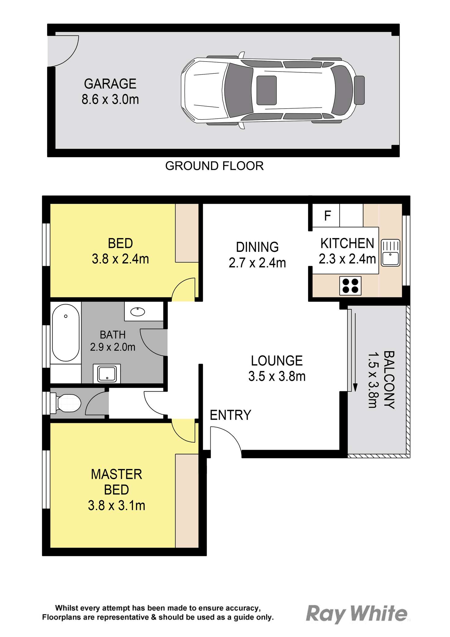 Floorplan of Homely unit listing, 6/29 Lennon Street, Stafford QLD 4053