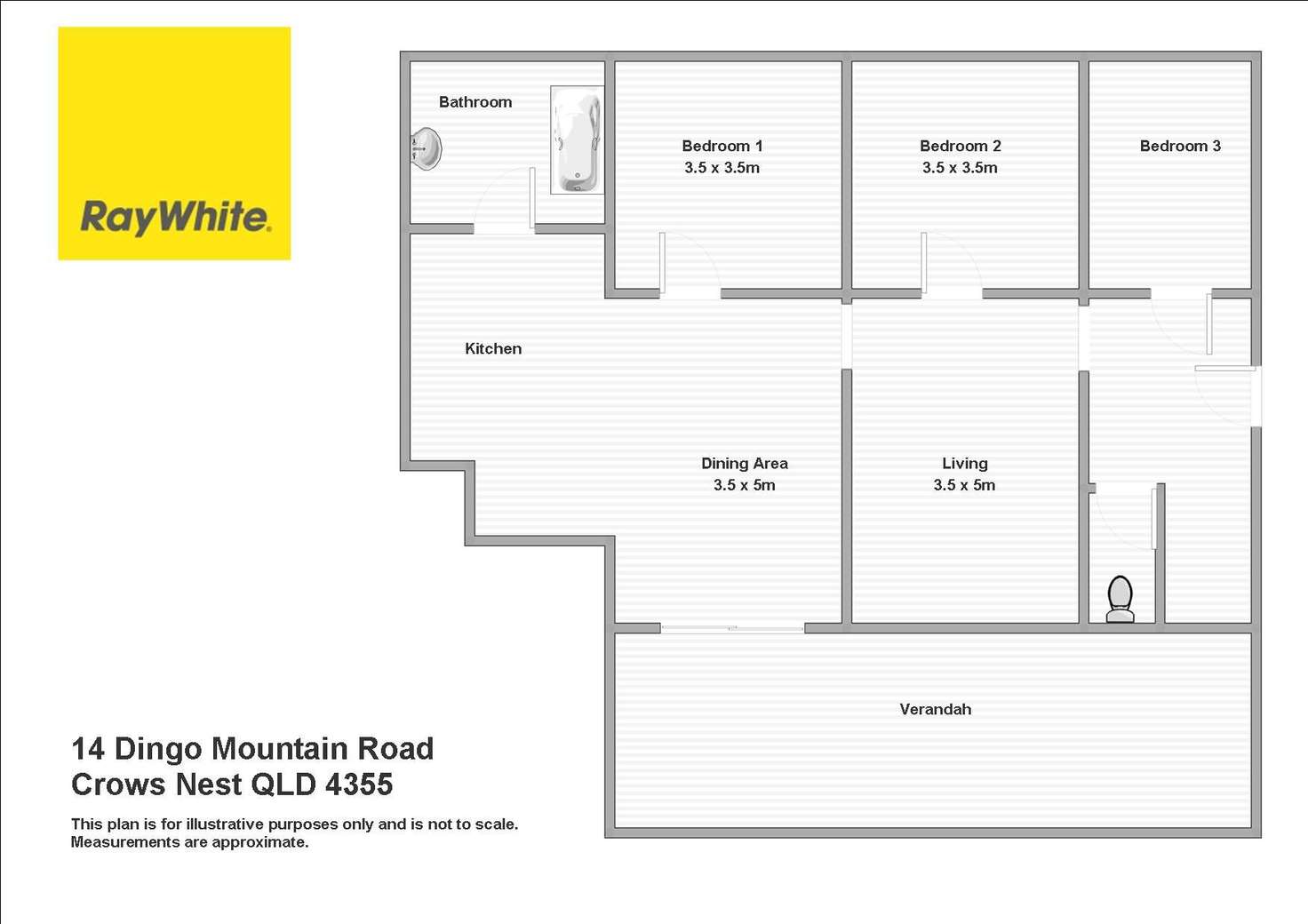 Floorplan of Homely ruralOther listing, 14 Dingo Mountain Road, Crows Nest QLD 4355