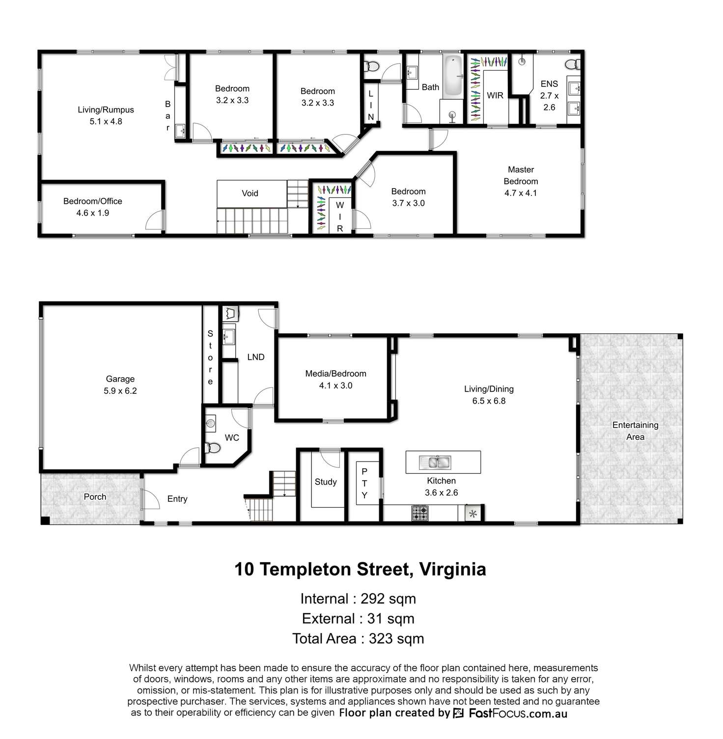 Floorplan of Homely house listing, 10 Templeton Street, Virginia QLD 4014