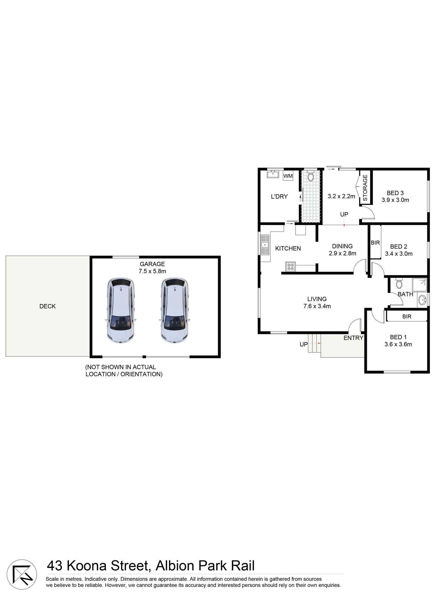 Floorplan of Homely house listing, 43 Koona Street, Albion Park Rail NSW 2527