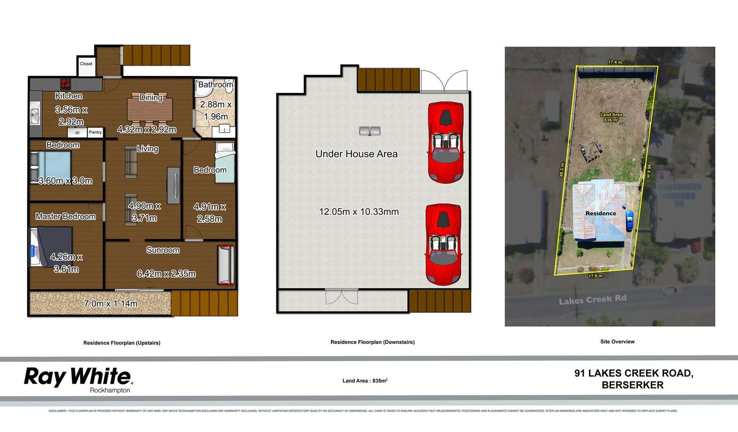Floorplan of Homely house listing, 91 Lakes Creek Road, Berserker QLD 4701