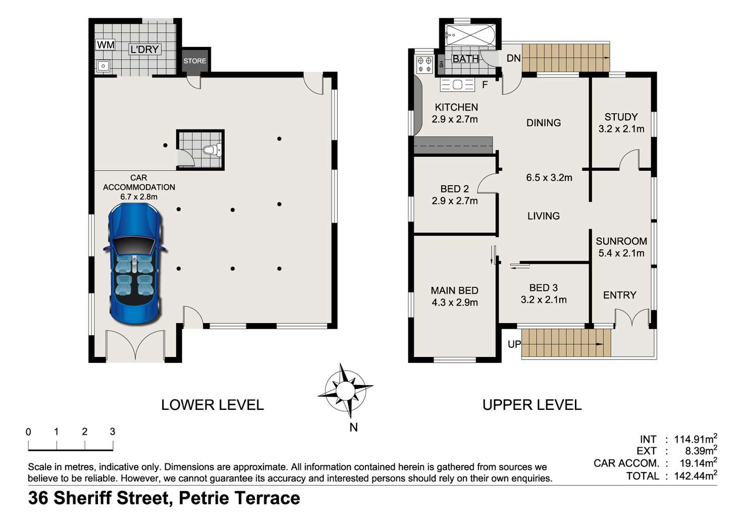 Floorplan of Homely house listing, 36 Sheriff Street, Petrie Terrace QLD 4000