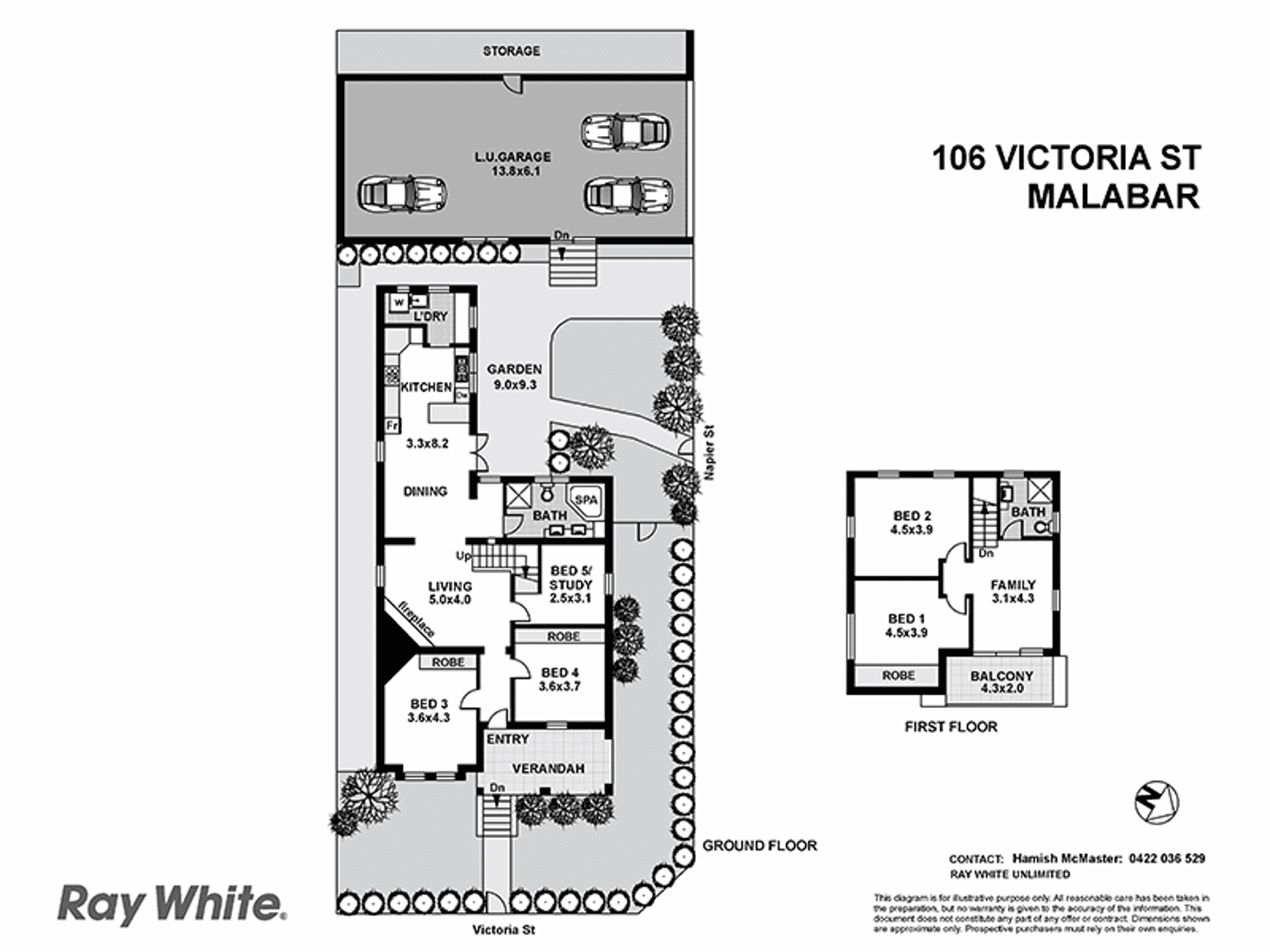Floorplan of Homely house listing, 106 Victoria Street, Malabar NSW 2036