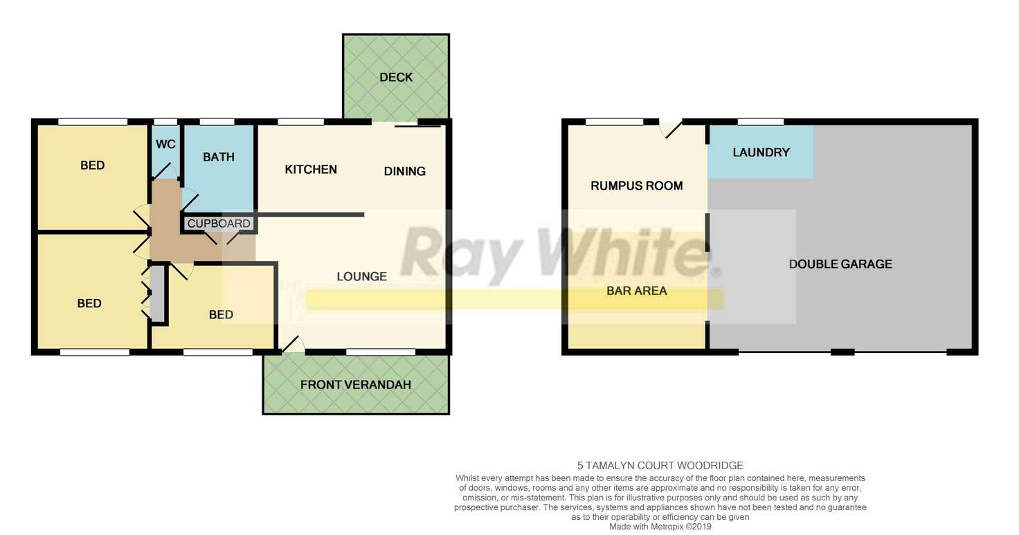 Floorplan of Homely house listing, 5 Tamalyn Court, Woodridge QLD 4114