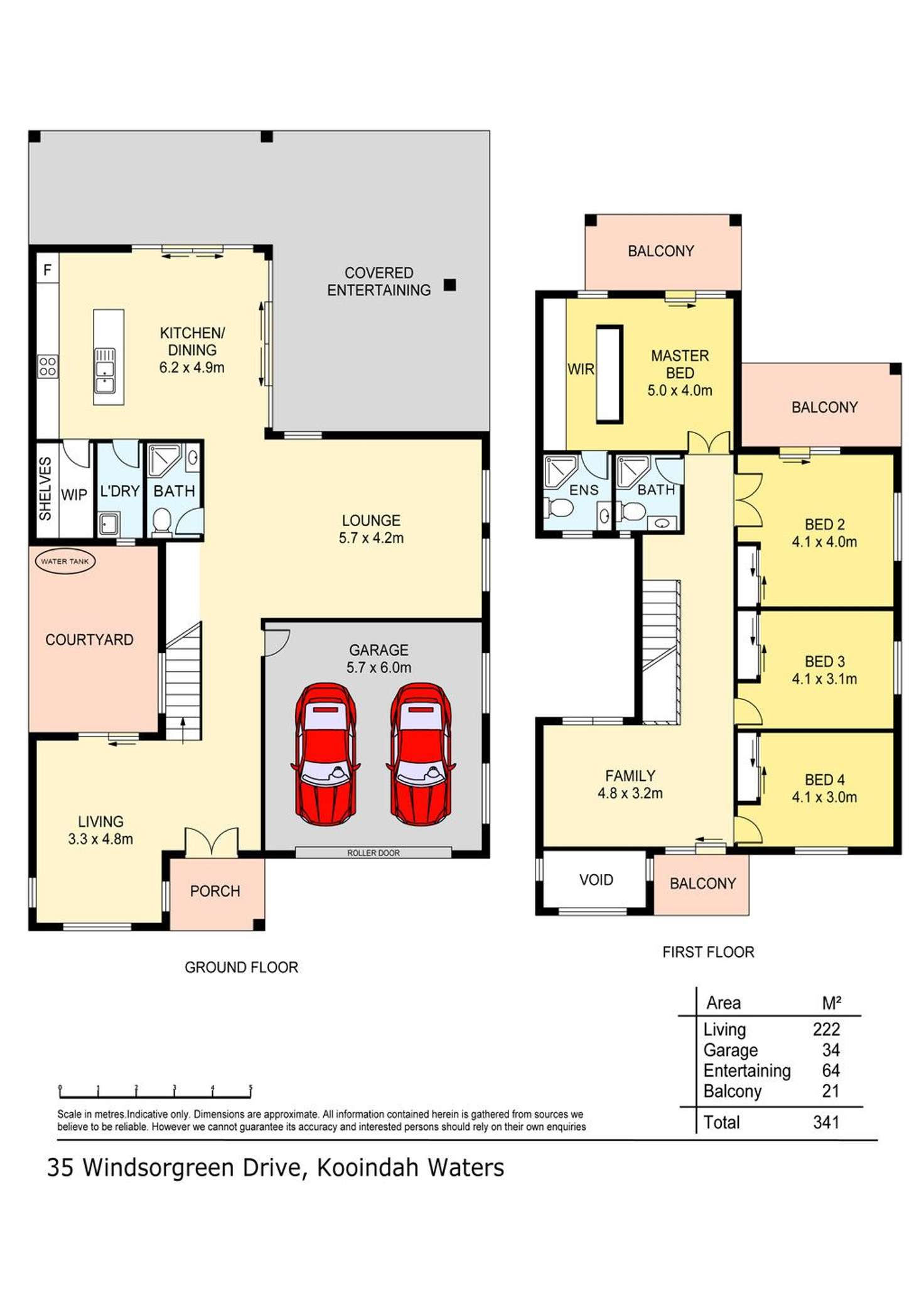 Floorplan of Homely house listing, 35 Windsorgreen Drive, Wyong NSW 2259