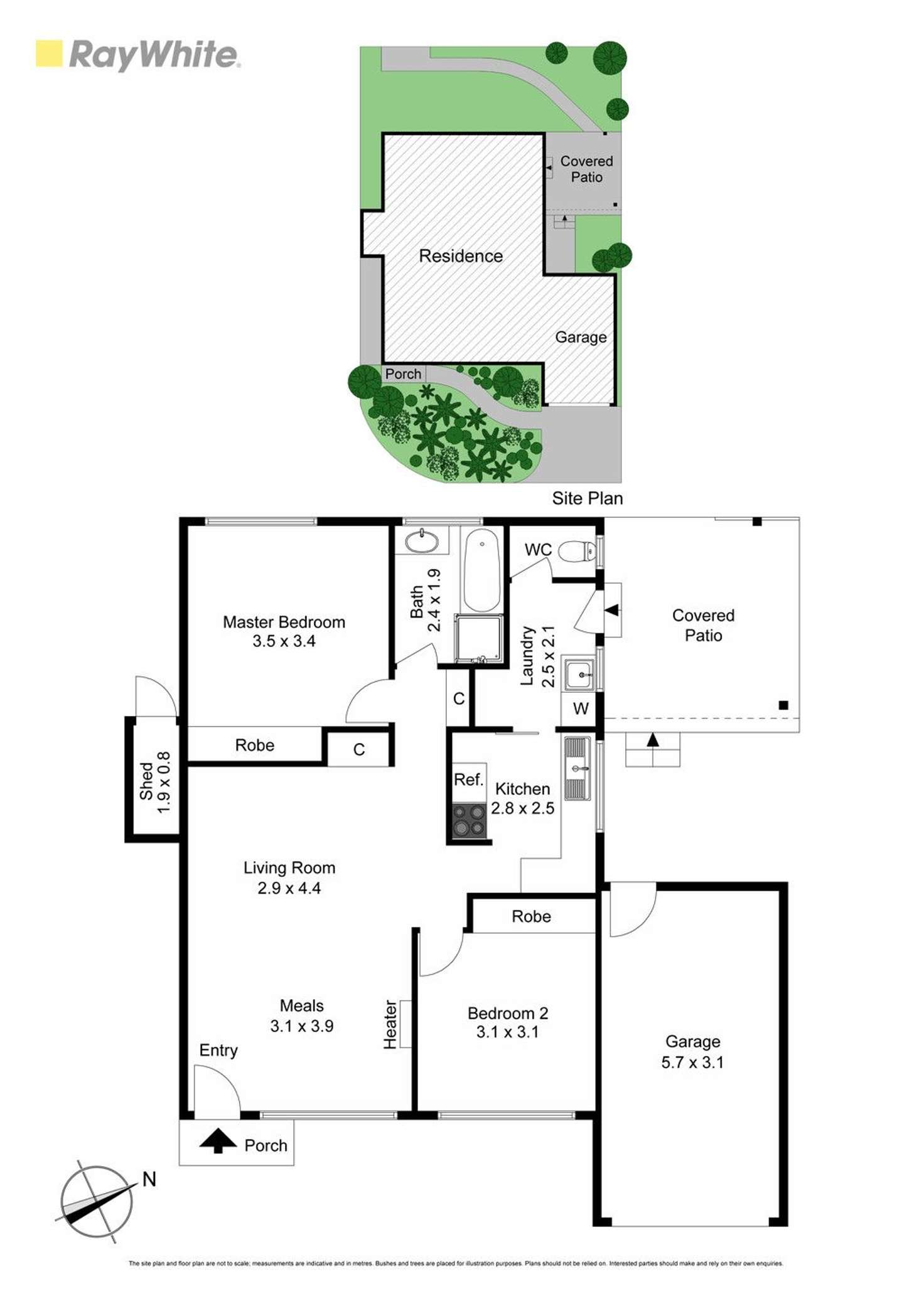 Floorplan of Homely unit listing, 2/10-12 Bloom Street, Frankston VIC 3199