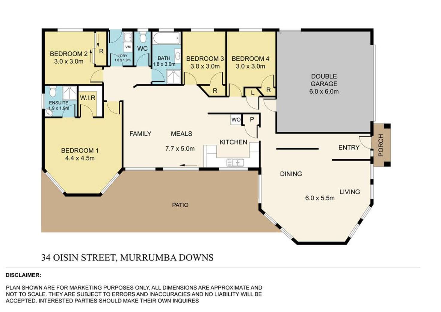 Floorplan of Homely house listing, 34 Oisin Street, Murrumba Downs QLD 4503