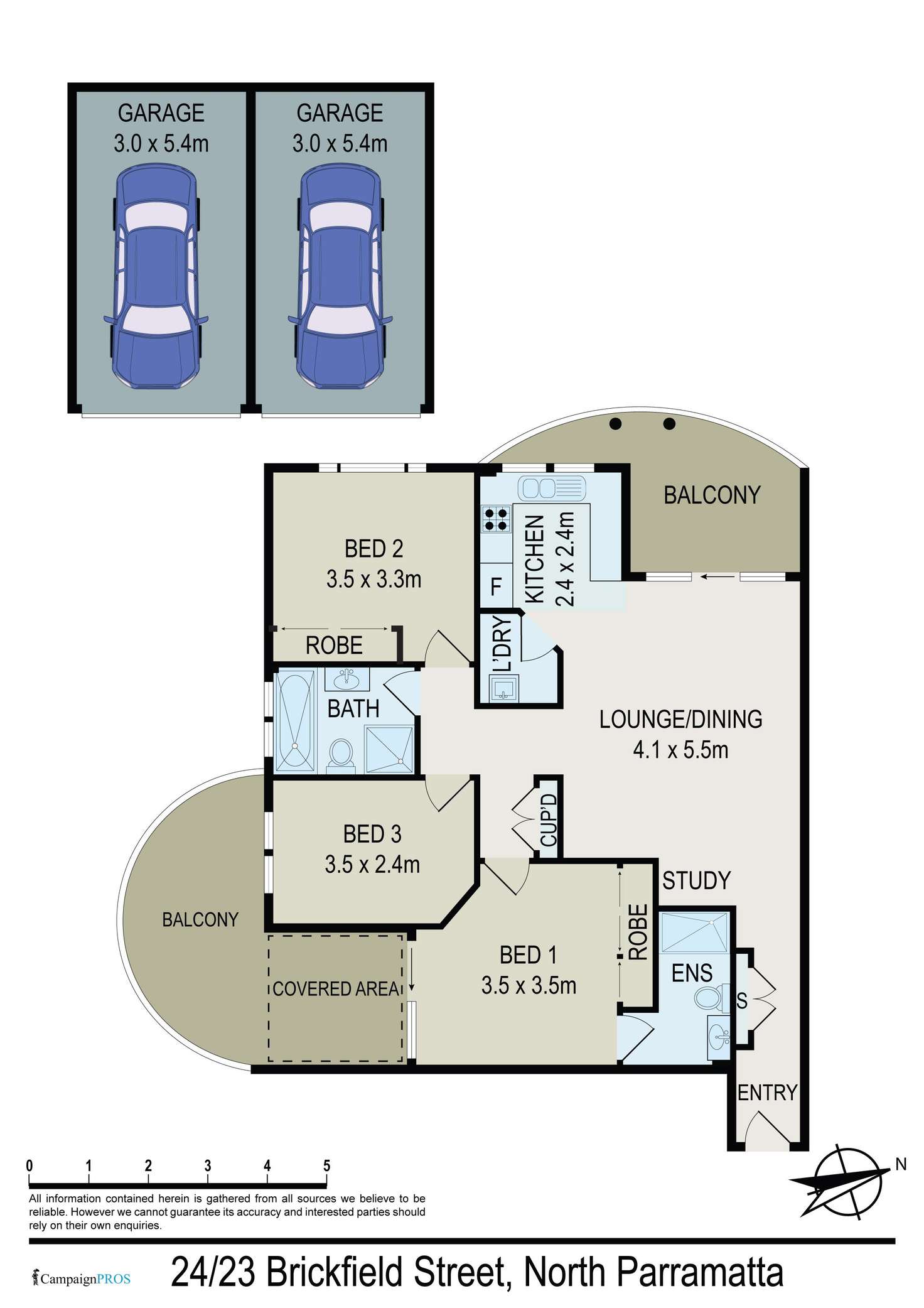 Floorplan of Homely unit listing, 24/23 Brickfield Street, North Parramatta NSW 2151