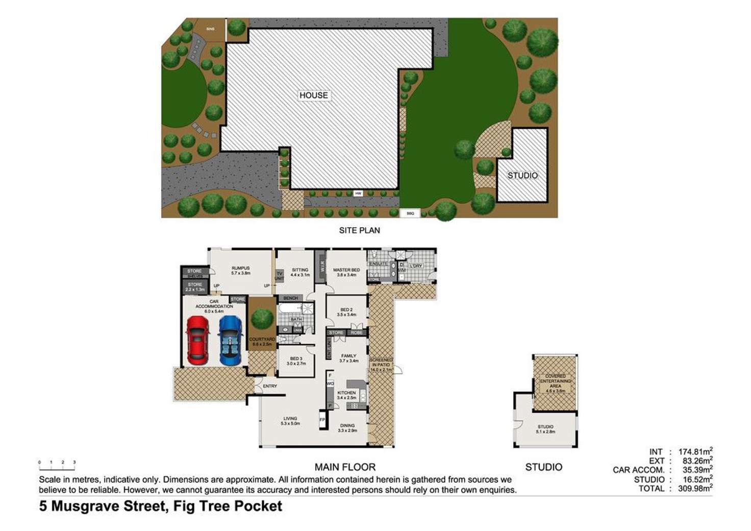 Floorplan of Homely house listing, 5 Musgrave Street, Fig Tree Pocket QLD 4069