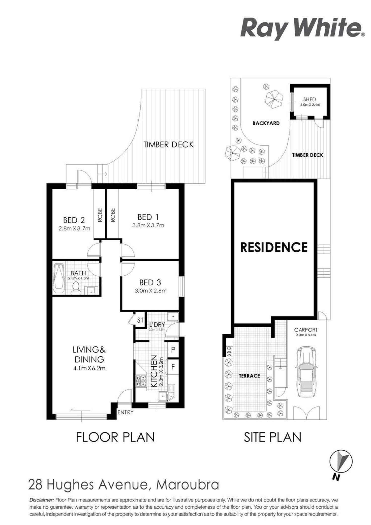 Floorplan of Homely house listing, 28 Hughes Avenue, Maroubra NSW 2035