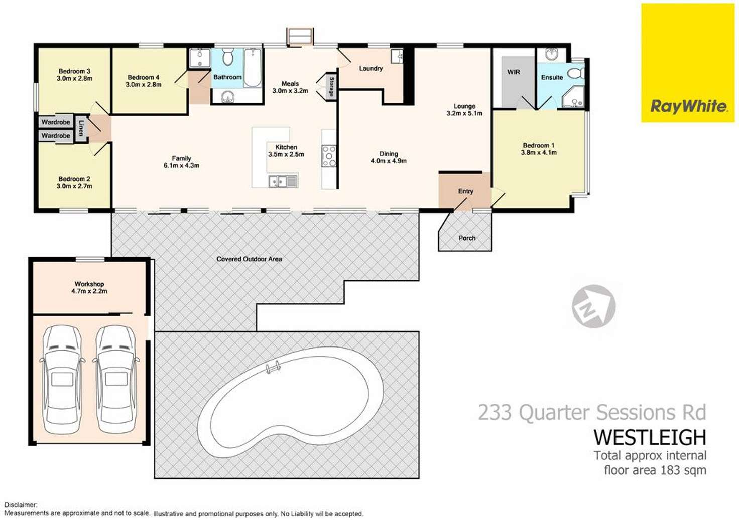Floorplan of Homely house listing, 233 Quarter Sessions Road, Westleigh NSW 2120