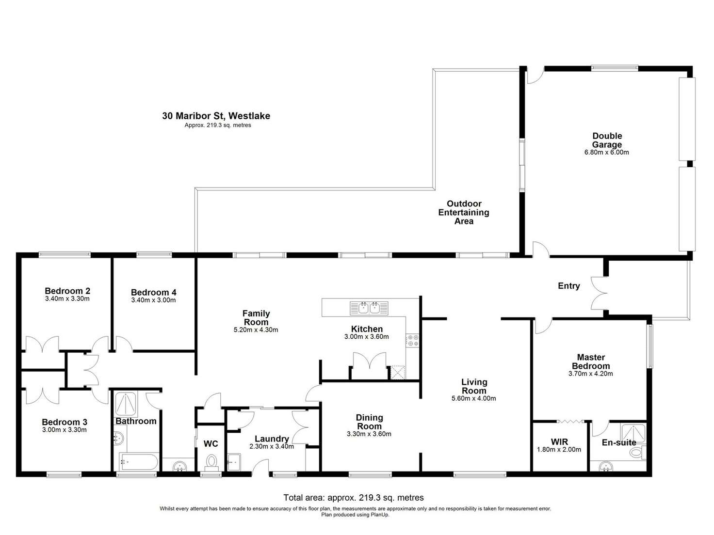 Floorplan of Homely house listing, 30 Maribor Street, Westlake QLD 4074