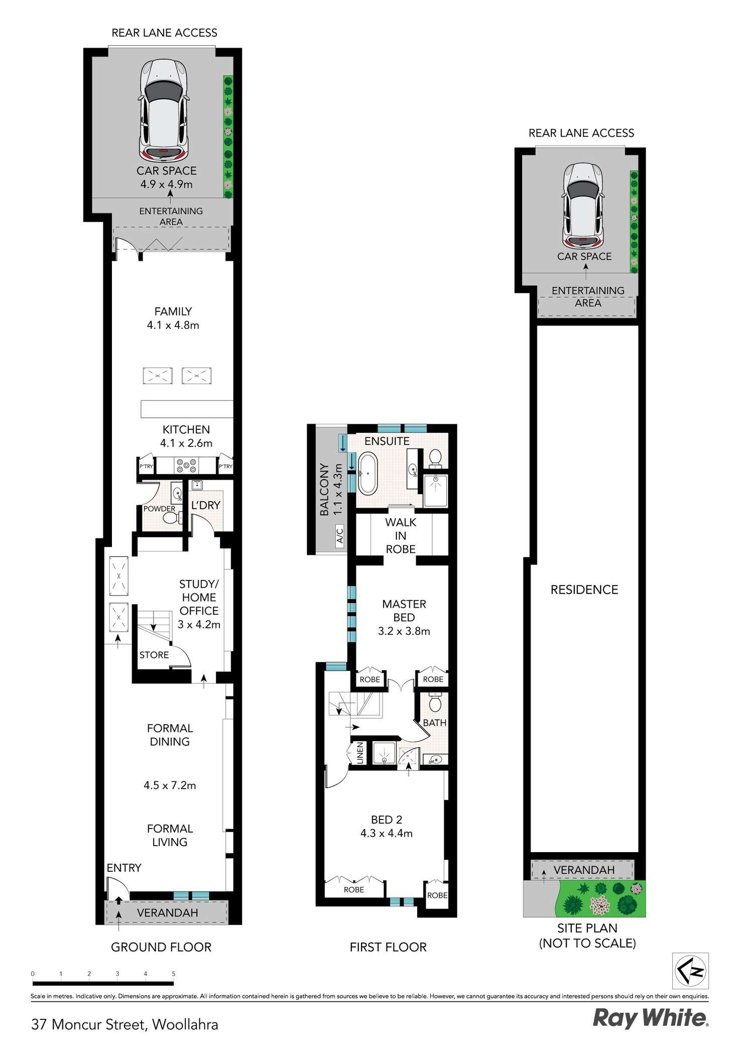 Floorplan of Homely house listing, 37 Moncur Street, Woollahra NSW 2025
