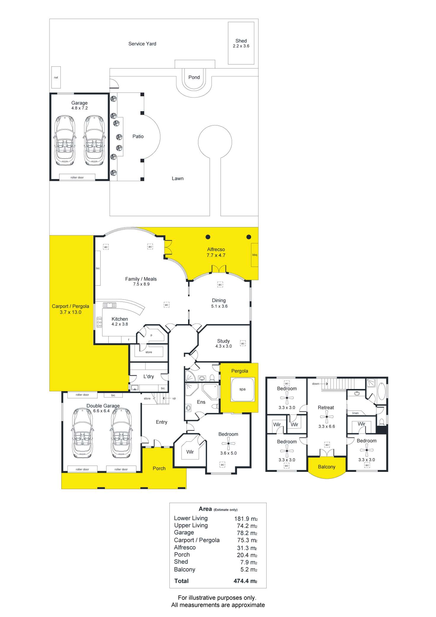 Floorplan of Homely house listing, 14 Leisure Court, Fulham Gardens SA 5024