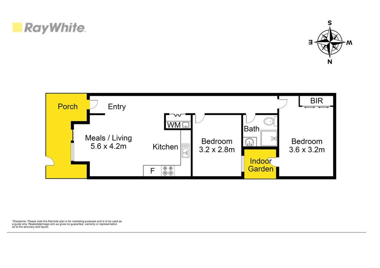 Floorplan of Homely unit listing, 2/307 High Street, Thomastown VIC 3074