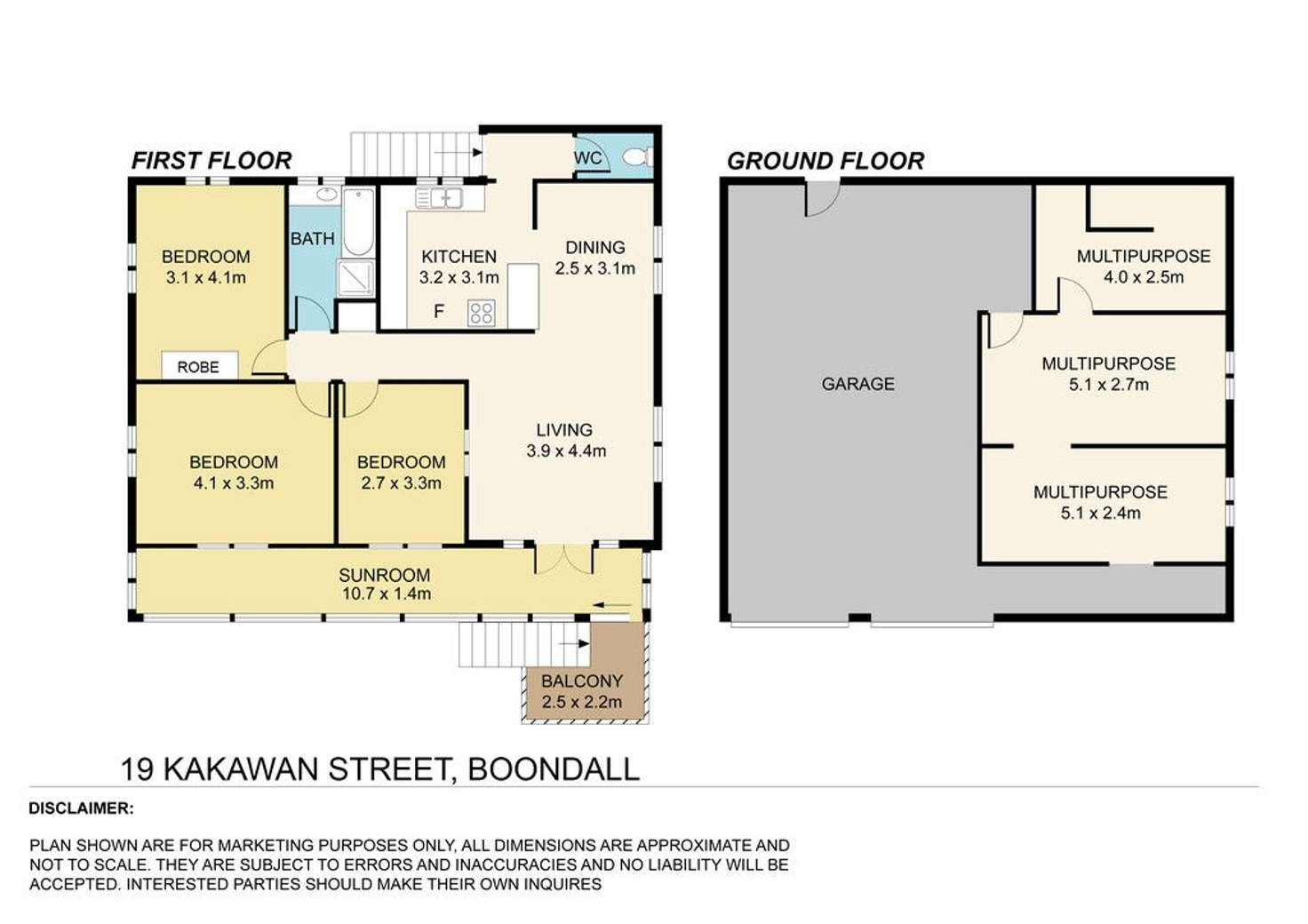 Floorplan of Homely house listing, 19 Kakawan Street, Boondall QLD 4034