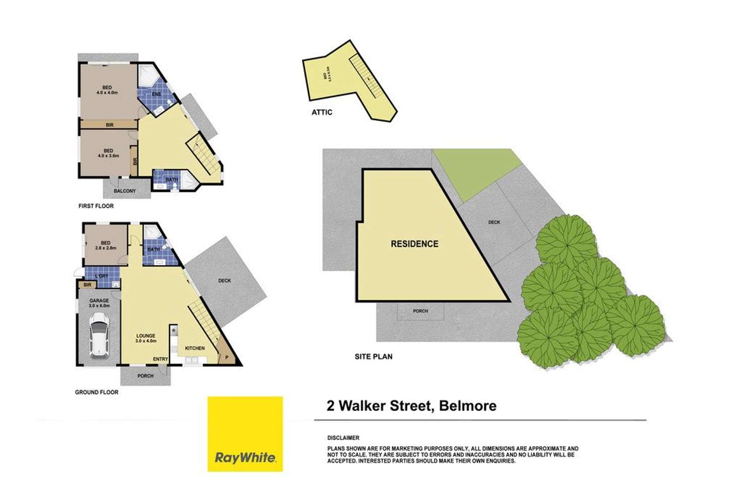 Floorplan of Homely house listing, 2 Walker Street, Belmore NSW 2192
