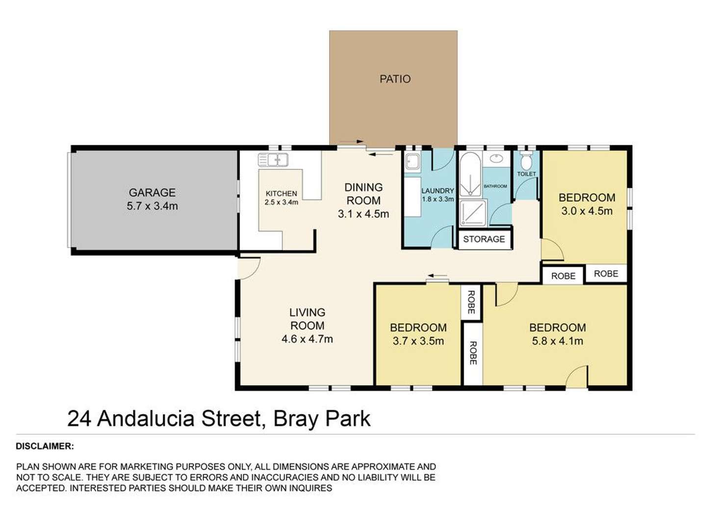 Floorplan of Homely house listing, 24 Andalucia Street, Bray Park QLD 4500