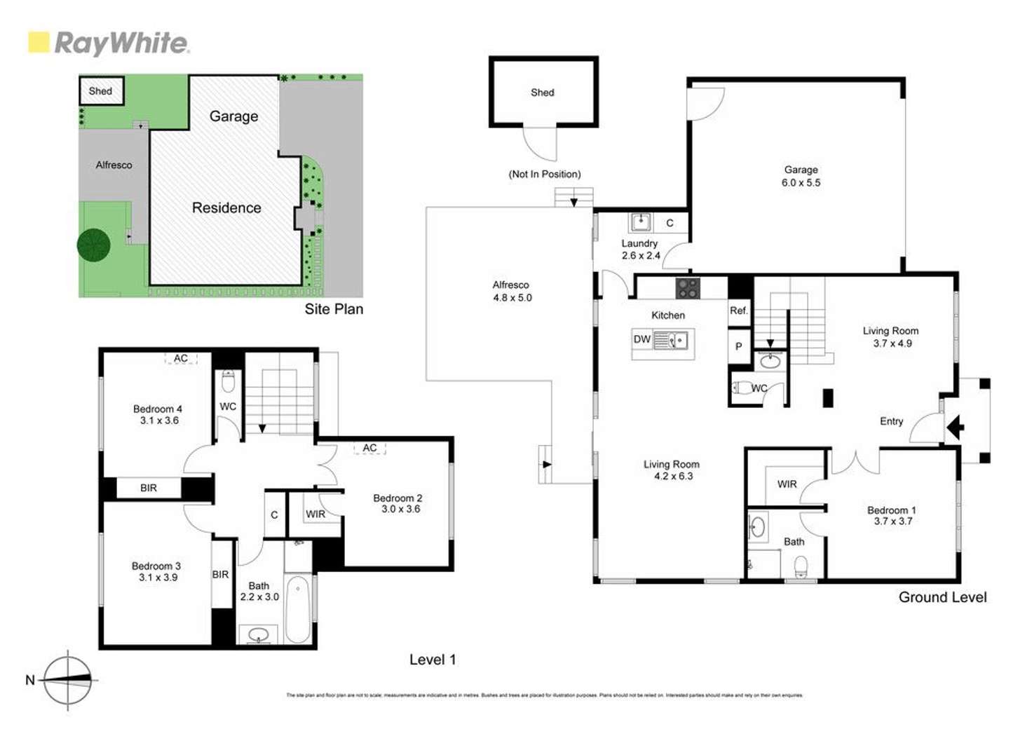 Floorplan of Homely townhouse listing, 2/17 Moorookyle Avenue, Hughesdale VIC 3166