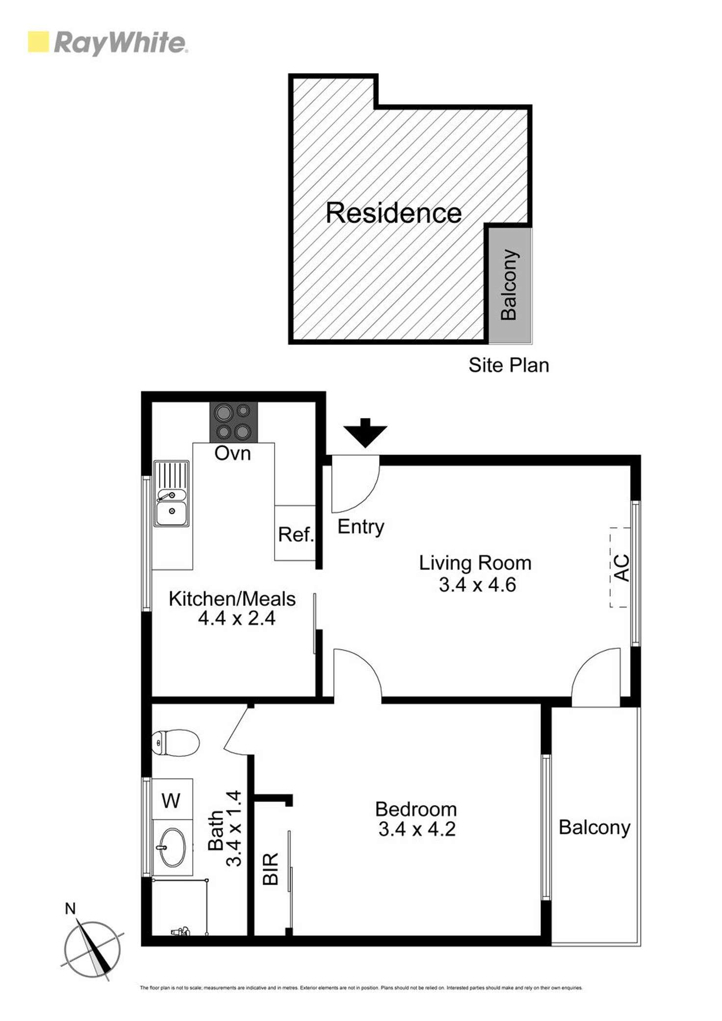 Floorplan of Homely unit listing, 2/102A Moreland Road, Brunswick VIC 3056