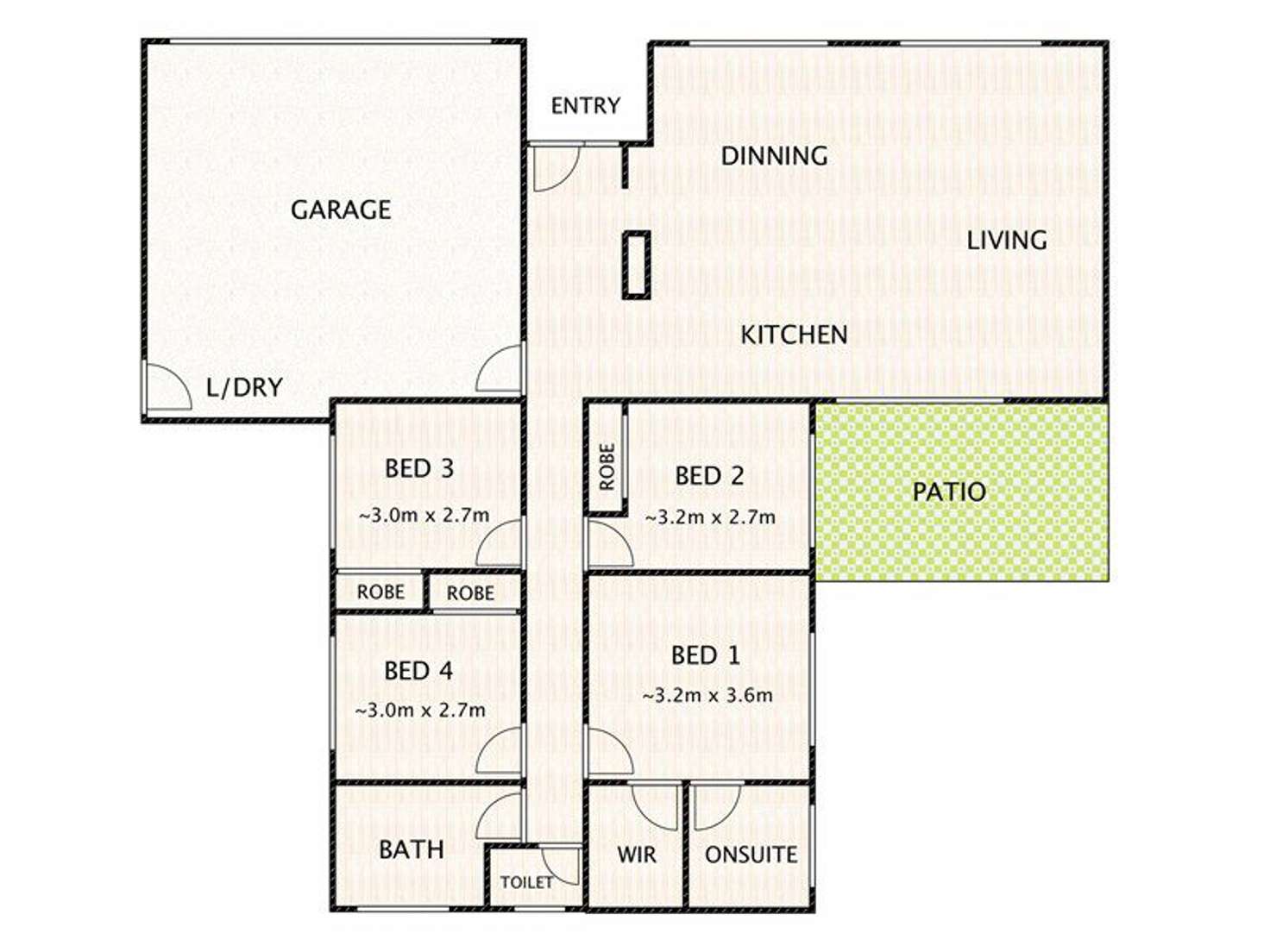 Floorplan of Homely house listing, 14 Allart Court, Marsden QLD 4132