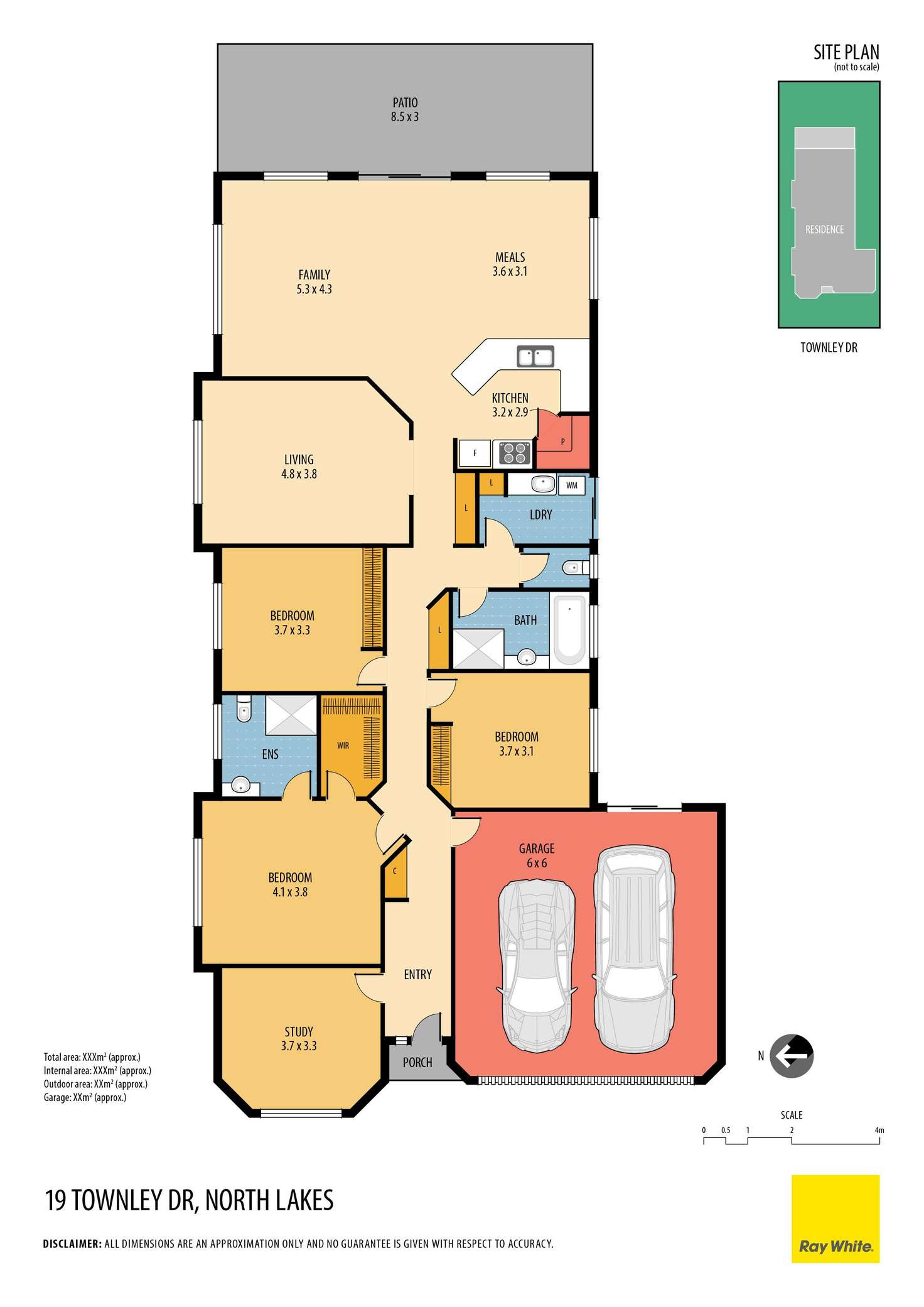 Floorplan of Homely house listing, 19 Townley Drive, North Lakes QLD 4509