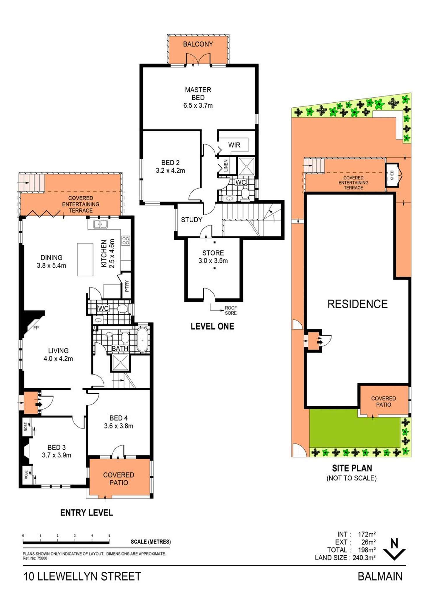 Floorplan of Homely house listing, 10 Llewellyn Street, Balmain NSW 2041